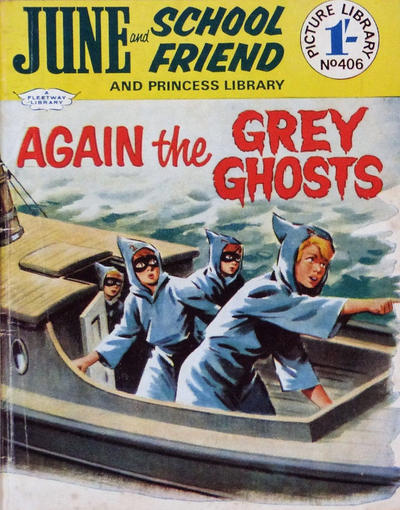 June and School Friend and Princess Picture Library #406 (1966)