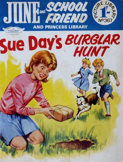 June and School Friend and Princess Picture Library #367 (1966)