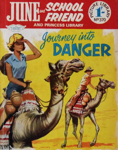 June and School Friend and Princess Picture Library #370 (1966)