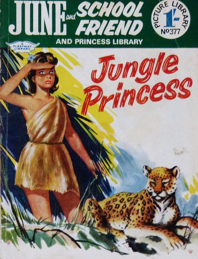 June and School Friend and Princess Picture Library #377 (1966)