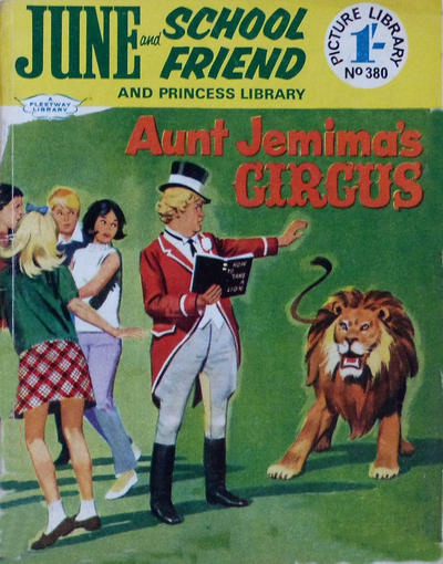 June and School Friend and Princess Picture Library #380 (1966)