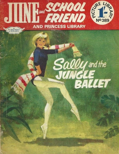June and School Friend and Princess Picture Library #389 (1966)