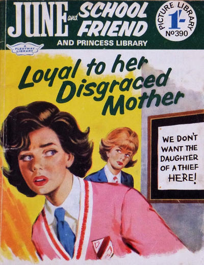 June and School Friend and Princess Picture Library #390 (1966)