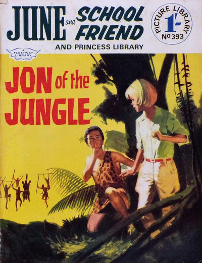 June and School Friend and Princess Picture Library #393 (1966)