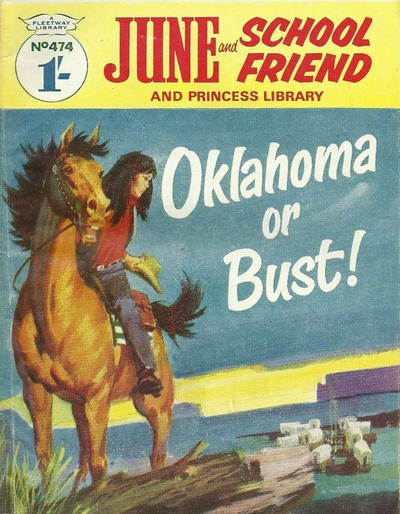 June and School Friend and Princess Picture Library #474 (1966)