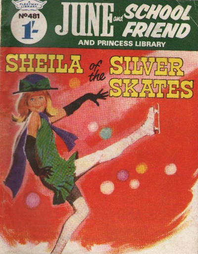 June and School Friend and Princess Picture Library #481 (1966)