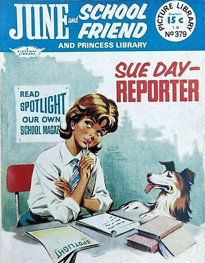 June and School Friend and Princess Picture Library #379 (1966)