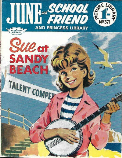 June and School Friend and Princess Picture Library #371 (1966)