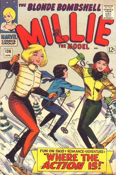 Millie the Model Comics #136 (1966)