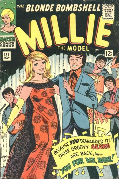 Millie the Model Comics #137 (1966)
