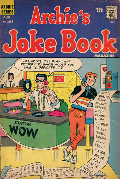 Archie's Joke Book Magazine #103 (1966)