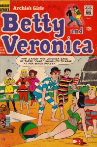 Archie's Girls Betty and Veronica #128 (1966)