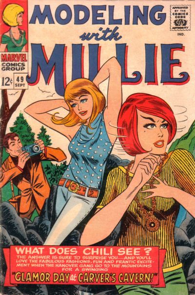 Modeling with Millie #49 (1966)
