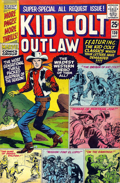 Kid Colt Outlaw #130 (1966)