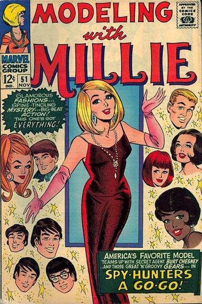 Modeling with Millie #51 (1966)