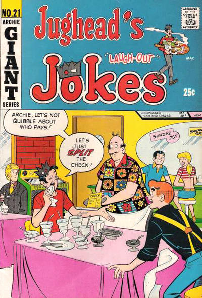 Jughead's Jokes #21 (1967)