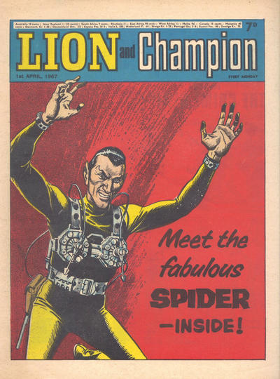 Lion and Champion #1 April 1967 (1967)