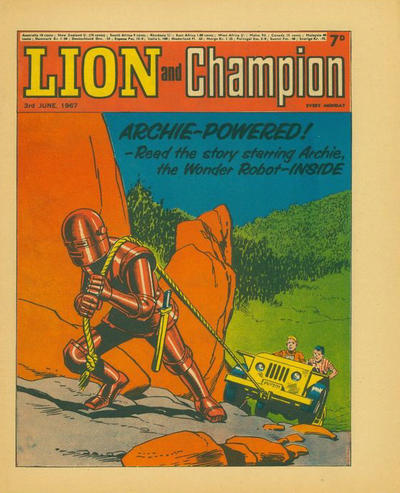 Lion and Champion #3 June 1967 (1967)