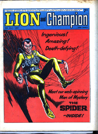 Lion and Champion #8 July 1967 (1967)