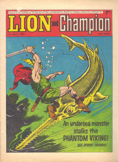 Lion and Champion #1 July 1967 (1967)