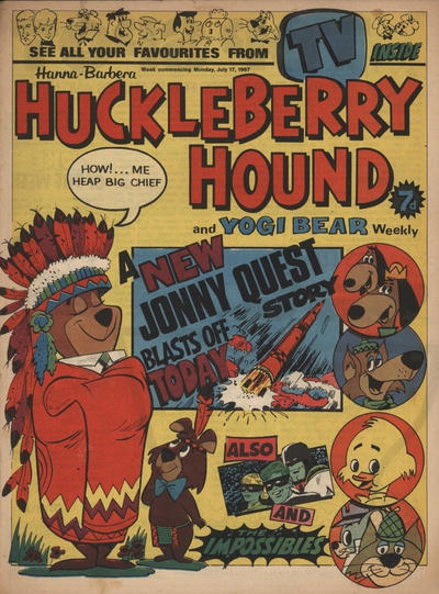 Huckleberry Hound Weekly #31 July 1967 [304] (1967)