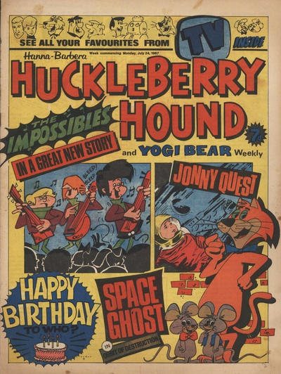 Huckleberry Hound Weekly #24 July 1967 [303] (1967)