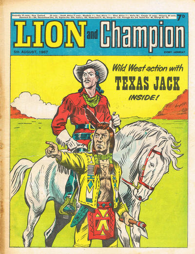 Lion and Champion #5 August 1967 (1967)