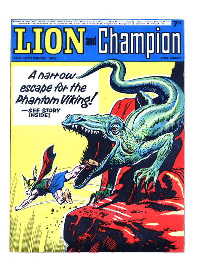 Lion and Champion #23 September 1967 (1967)