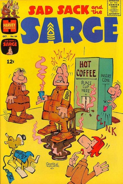 Sad Sack and the Sarge #64 (1967)