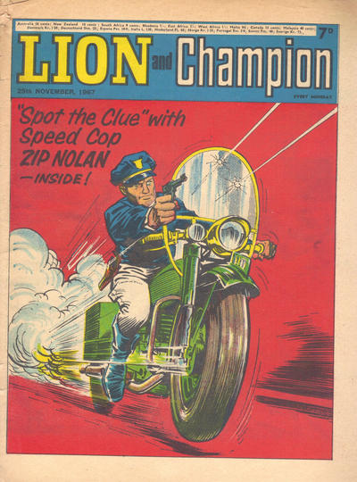 Lion and Champion #25 November 1967 (1967)