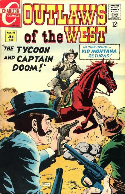 Outlaws of the West #68 (1968)