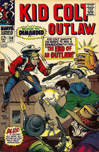 Kid Colt Outlaw #138 (1968)