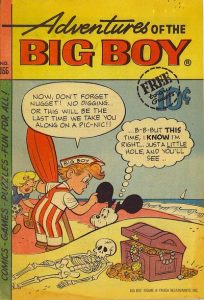 Adventures of the Big Boy #155 [East] (1968)