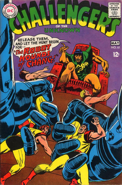 Challengers of the Unknown #61 (1968)