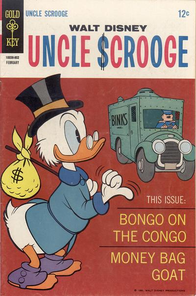 Uncle Scrooge #73 (1968)