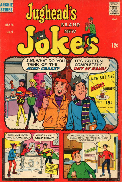 Jughead's Jokes #4 (1968)