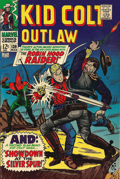 Kid Colt Outlaw #139 (1968)