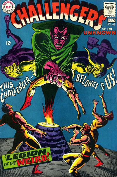 Challengers of the Unknown #62 (1968)