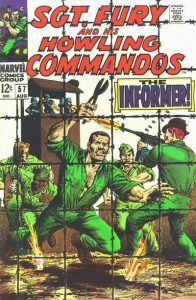 Sgt. Fury and His Howling Commandos #57 (1968)