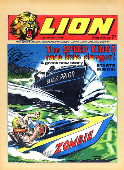 Lion #10 August 1968 (1968)