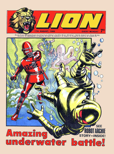 Lion #17 August 1968 (1968)