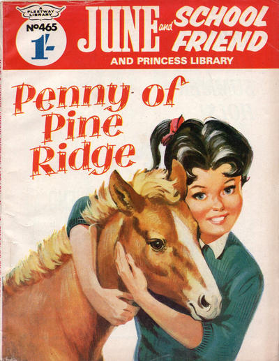 June and School Friend and Princess Picture Library #465 (1968)