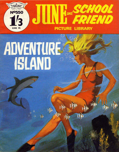 June and School Friend Picture Library #550 (1969)