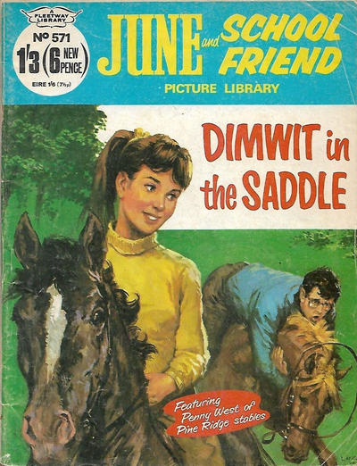 June and School Friend Picture Library #571 (1969)