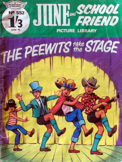 June and School Friend Picture Library #552 (1969)