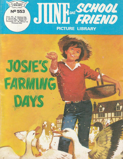 June and School Friend Picture Library #553 (1969)