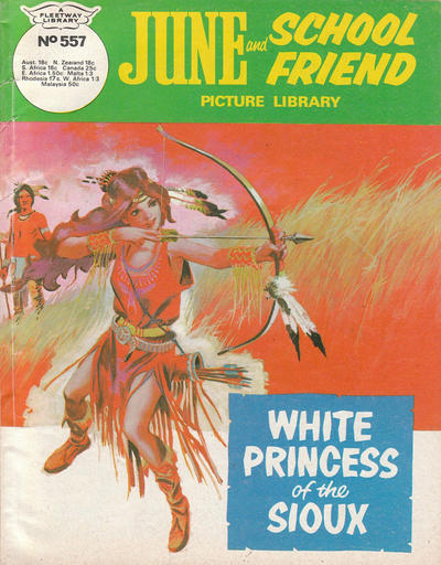 June and School Friend Picture Library #557 (1969)