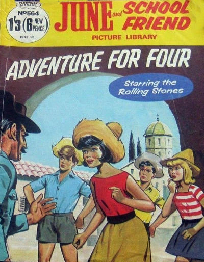 June and School Friend Picture Library #564 (1969)