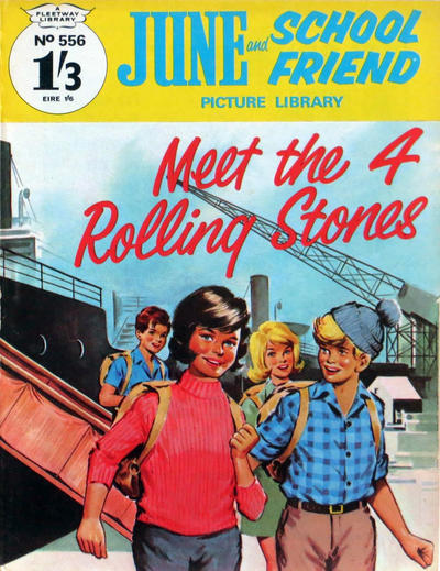 June and School Friend Picture Library #556 (1969)