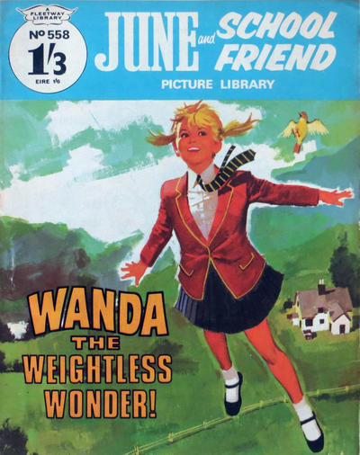 June and School Friend Picture Library #558 (1969)